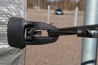 HoldOn Midi Clips och Elastlinor. Perfekt för båtpresenningar och andra presenningsmodeller