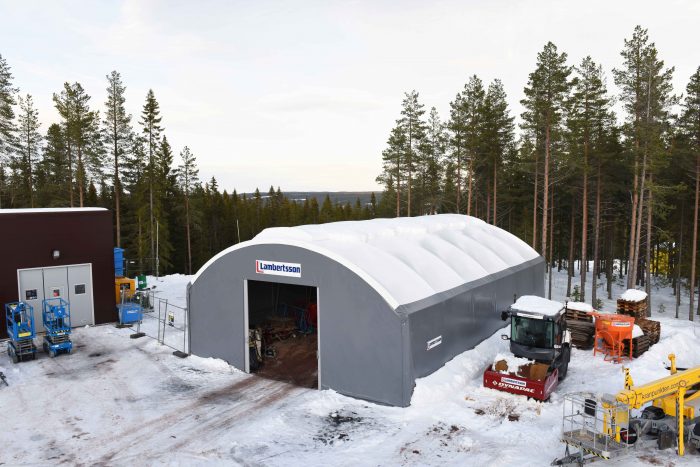 Campaign hall in Sälen